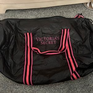 Victoria's Secret Black and Pink Bag